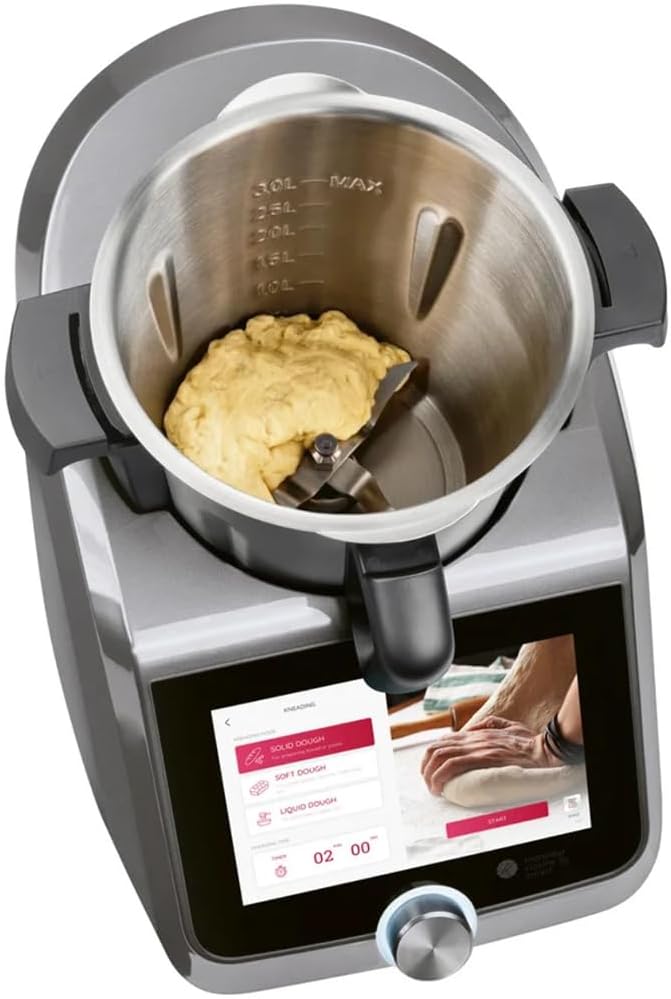 SILVERCREST® Küchenmaschine Monsieur Cuisine Smart SKMS 1200 B1 Farbe: Titanium