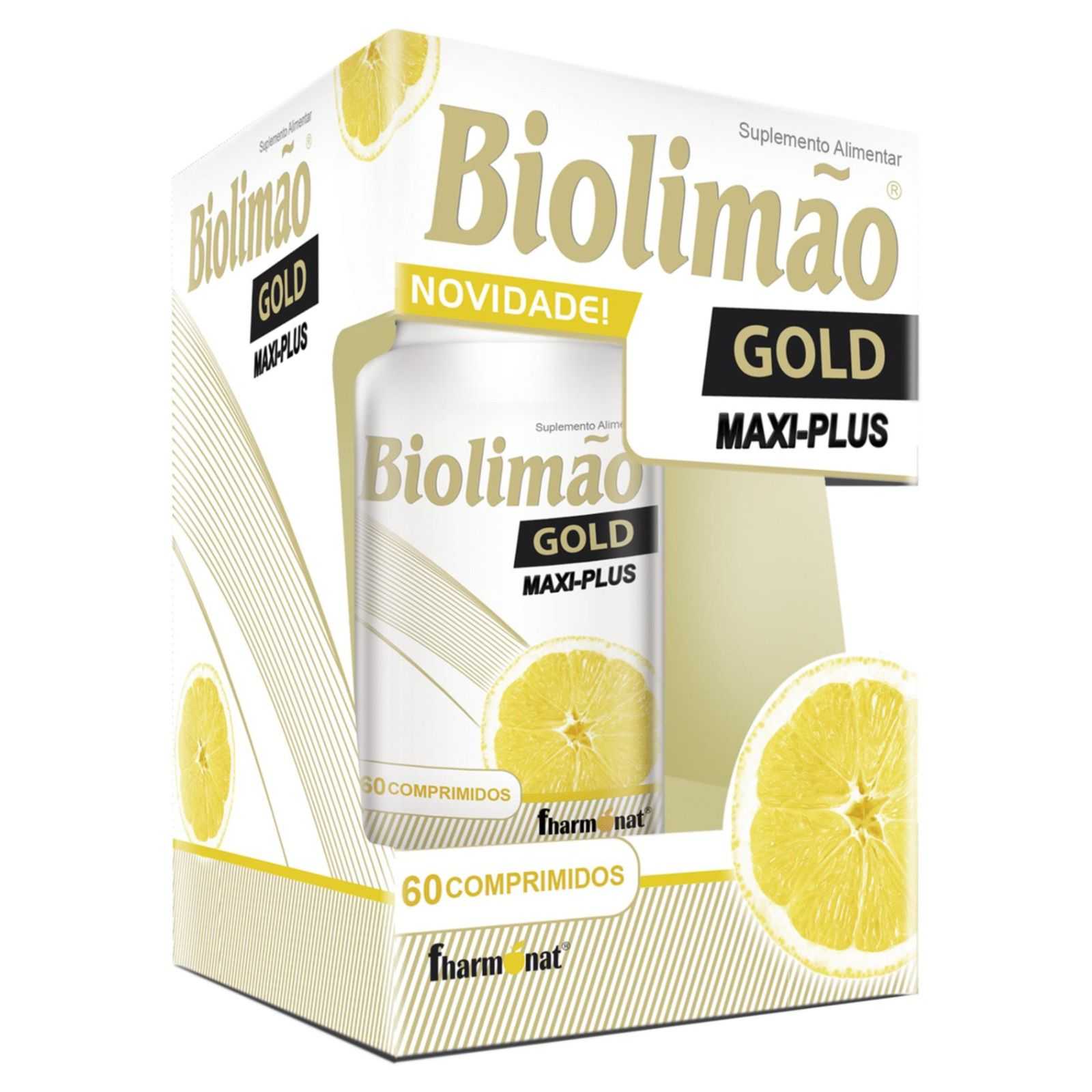 Fharmonat Biolimão Gold Maxi-Plus 60 Comprimidos