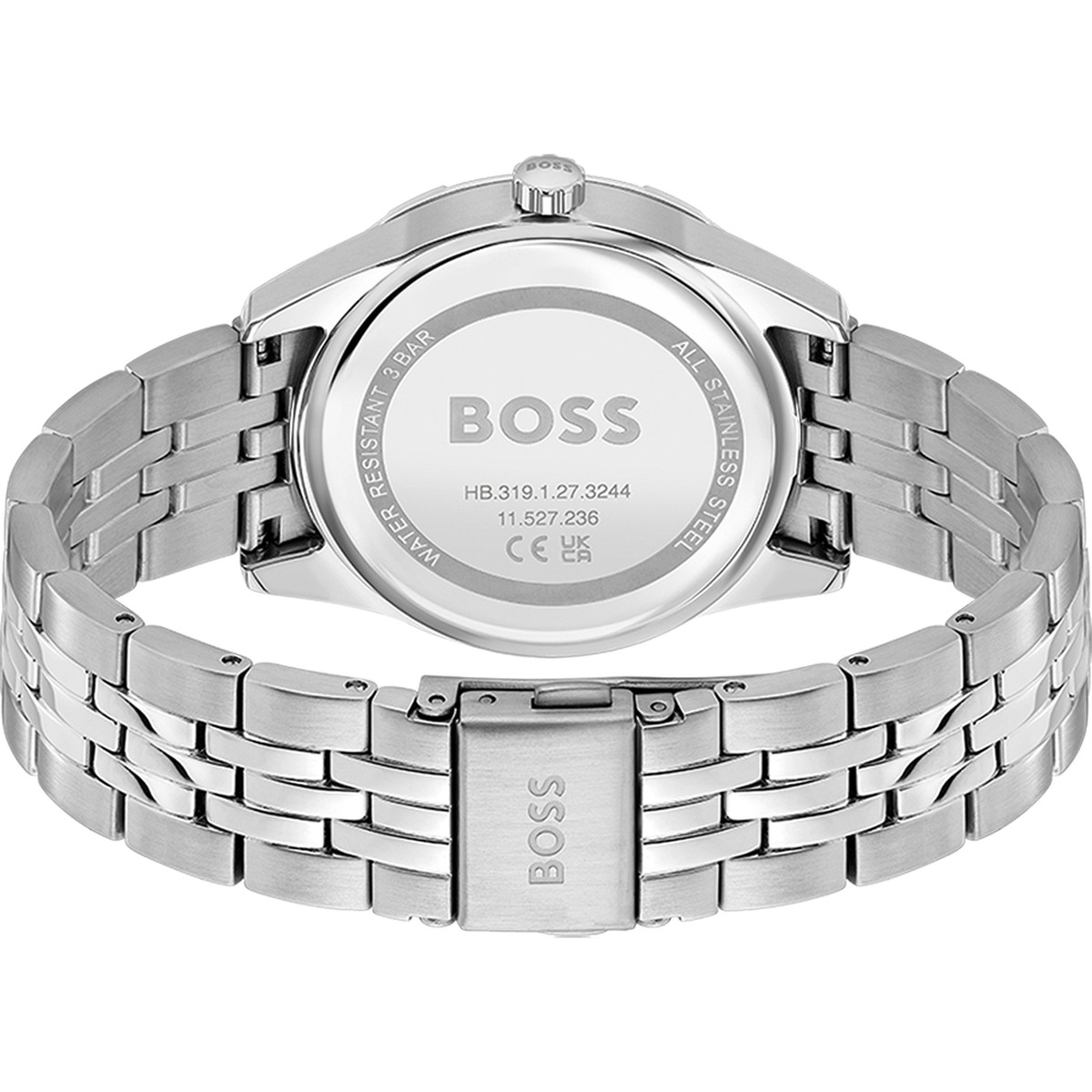 Montre BOSS Sport Lux femme bracelet acier gris