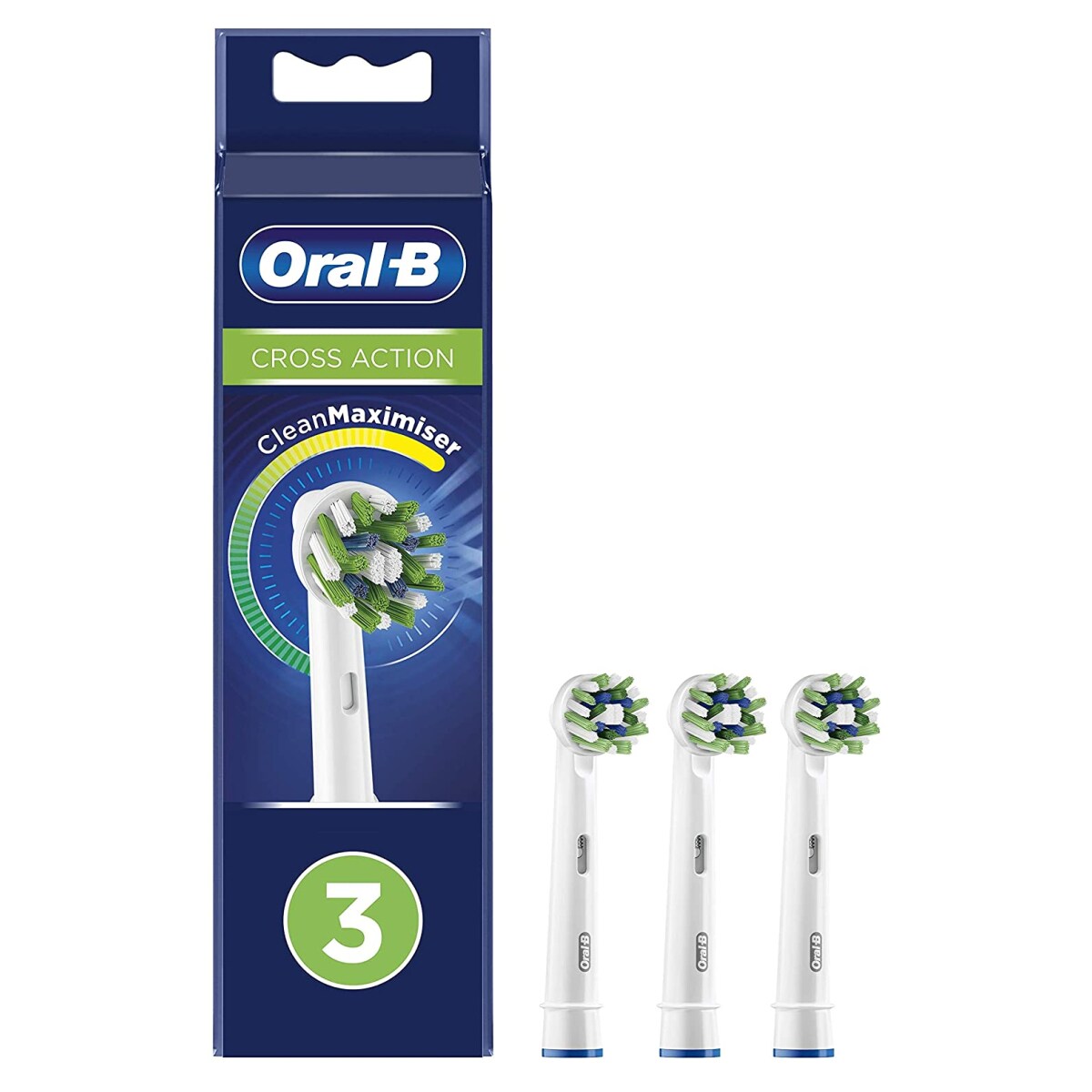 Oral-B Cross Action EB50RB-3 CleanMaximizer Ersatzbürsten