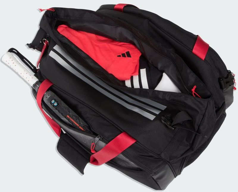 Adidas - Padel Tas - Zwart-Rood - Katoen