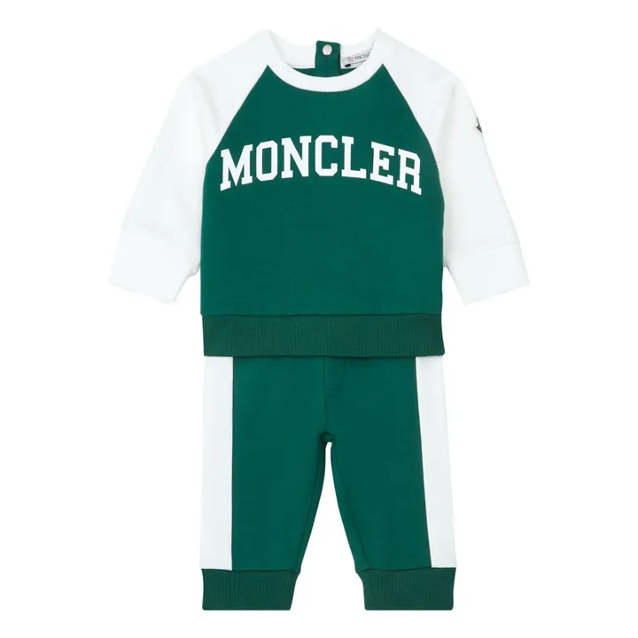 Moncler Ensemble Sweat et Jogger | Vert