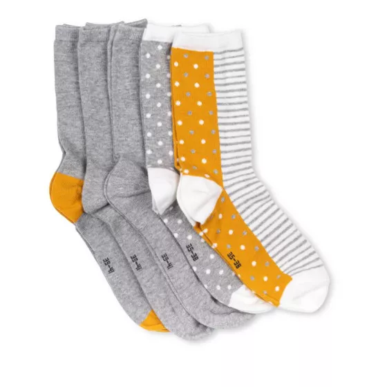 Chaussettes JAUNE MERRY SCOTT