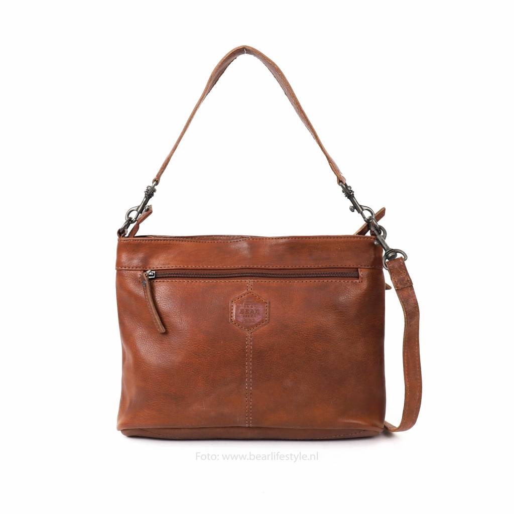 Bear Design Callisto Pelle Hand/ Schoudertas Angelica Cognac CP1536