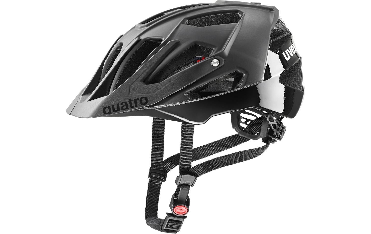 Helm Quatro cc All Black Matt 56 cm - 61 cm<br>Fahrradhelm