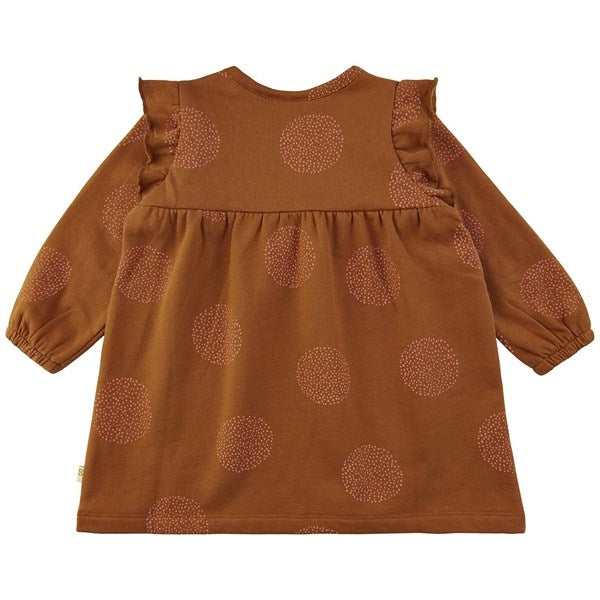 Eleanor Shoulder Moondots Kjole Glazed Ginger