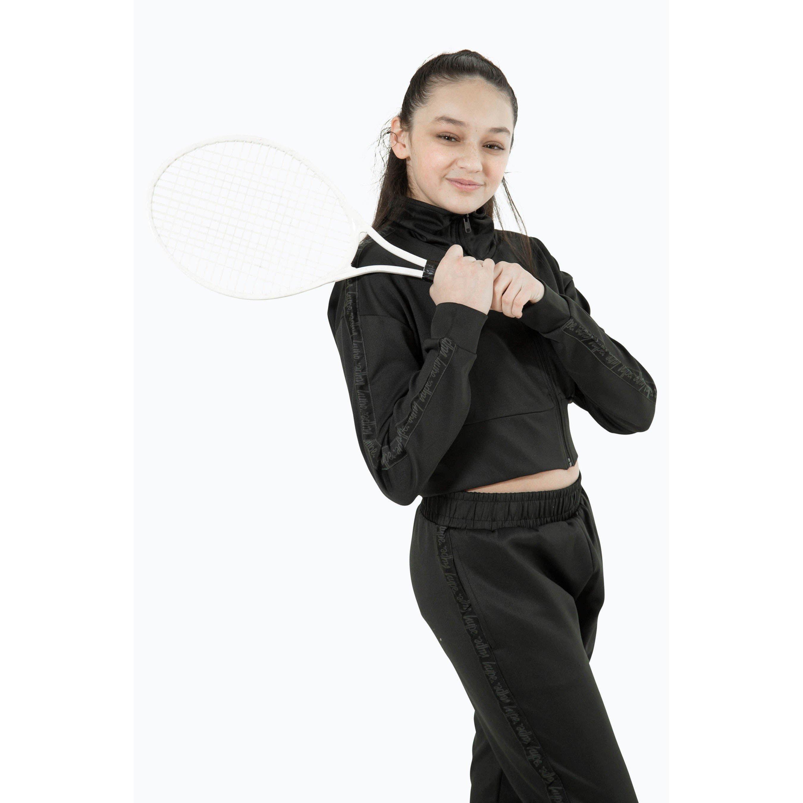 Hype Cropped Track Jacket Juniors