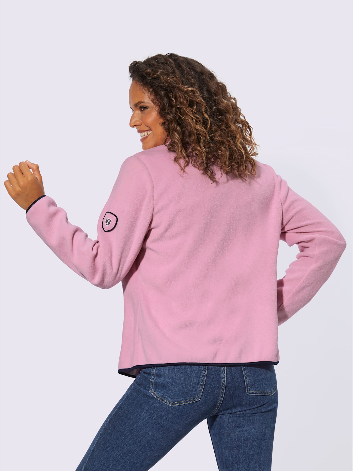 Veste polaire traitement contre les bouloches