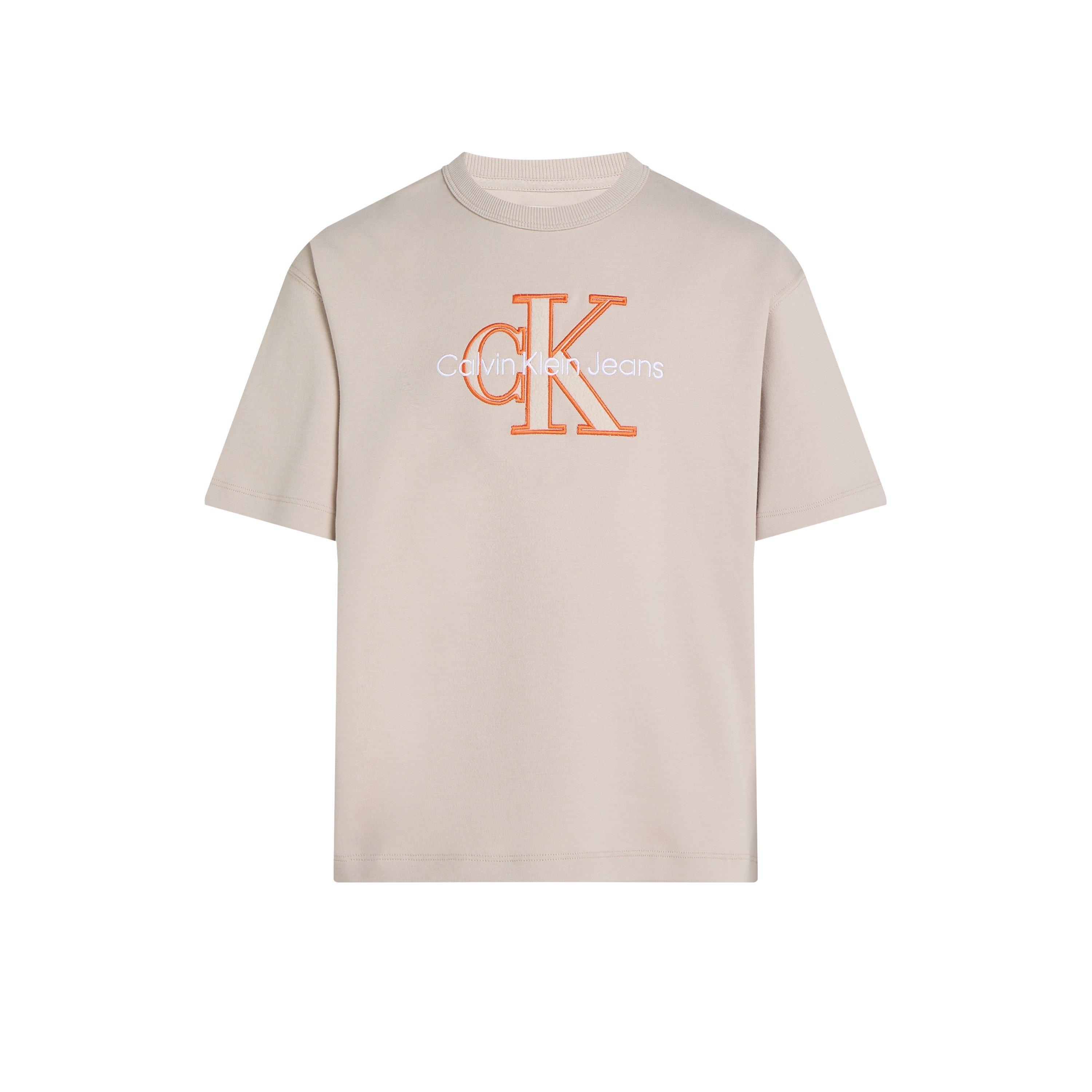 Calvin Klein Jeans OUTLINED FLEECE MONO T-SHIRT