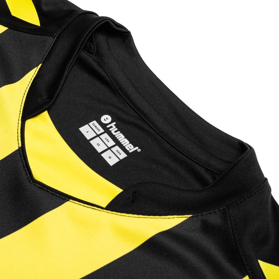 Hummel Maillot hmlCORE XK Striped - Noir/Jaune