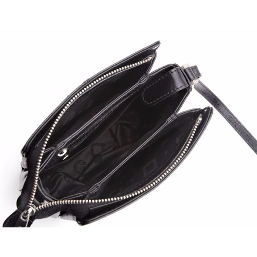 Adax Salerno Emmy Skuldertaske, Sort