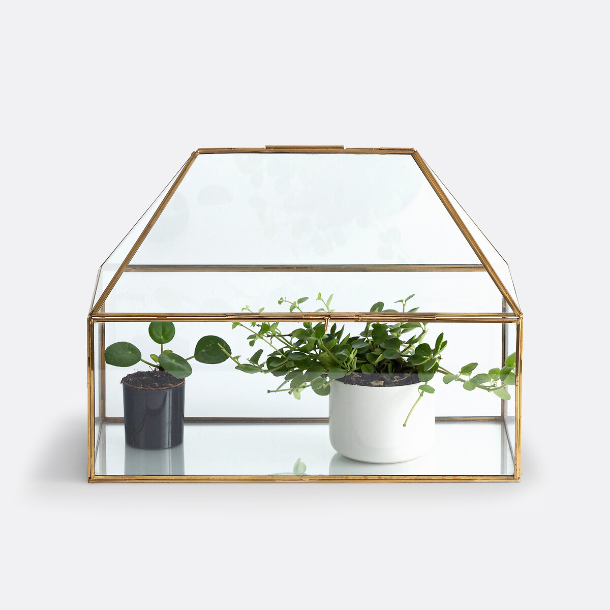 LA REDOUTE INTERIORS<br>Estufa de vidro e latão, Uyova