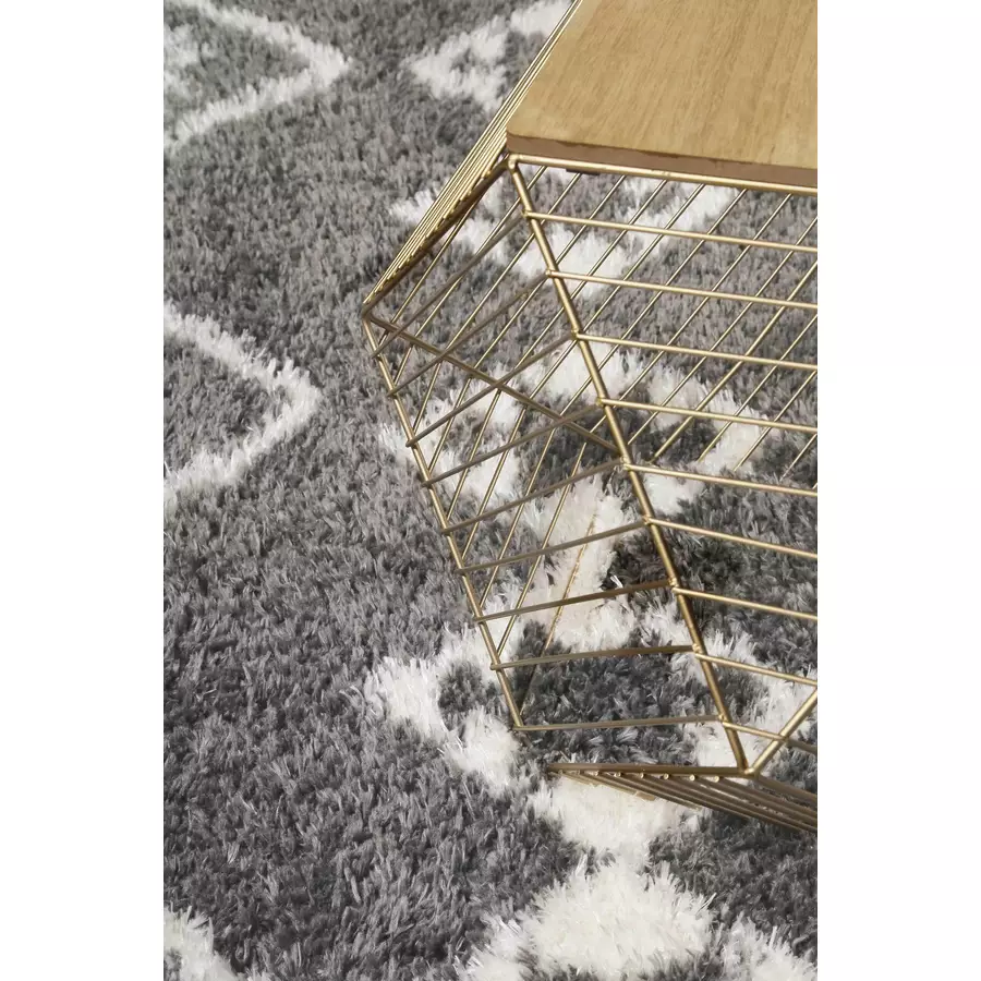 Wecon home Hochflorteppich Ayachi anthrazit
