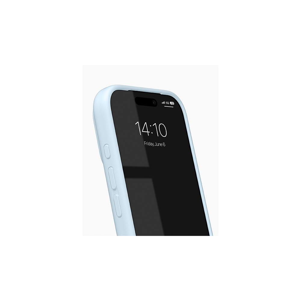 iPhone 17 Pro MagSafe Silikon Hülle Case Recycled (IDSICMS-I2561P-501) - Light Blue