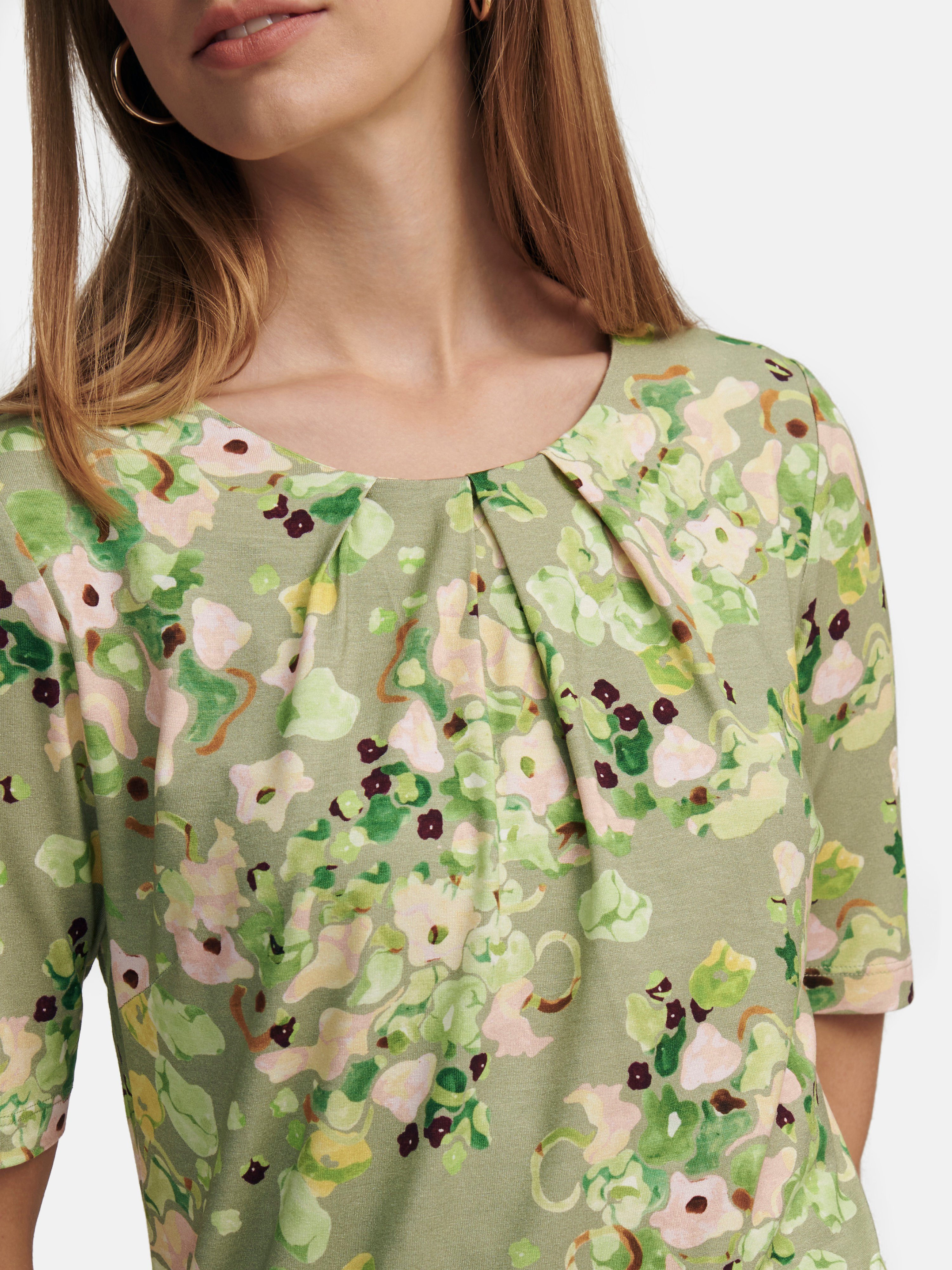 Jersey-Kleid mit 1/2-Arm