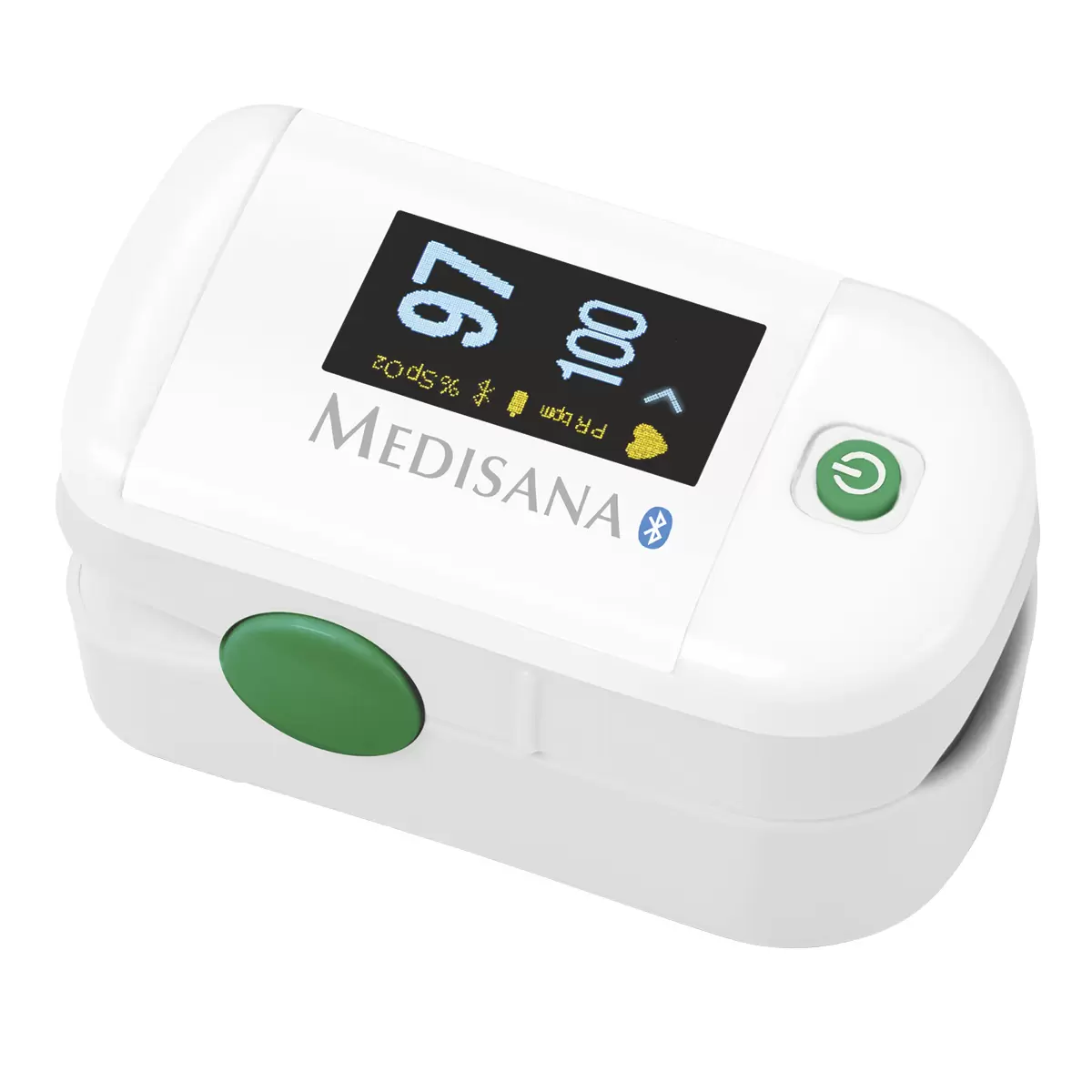 Pulsoximeter  mit Bluetooth Medisana PM100 Connect weiss