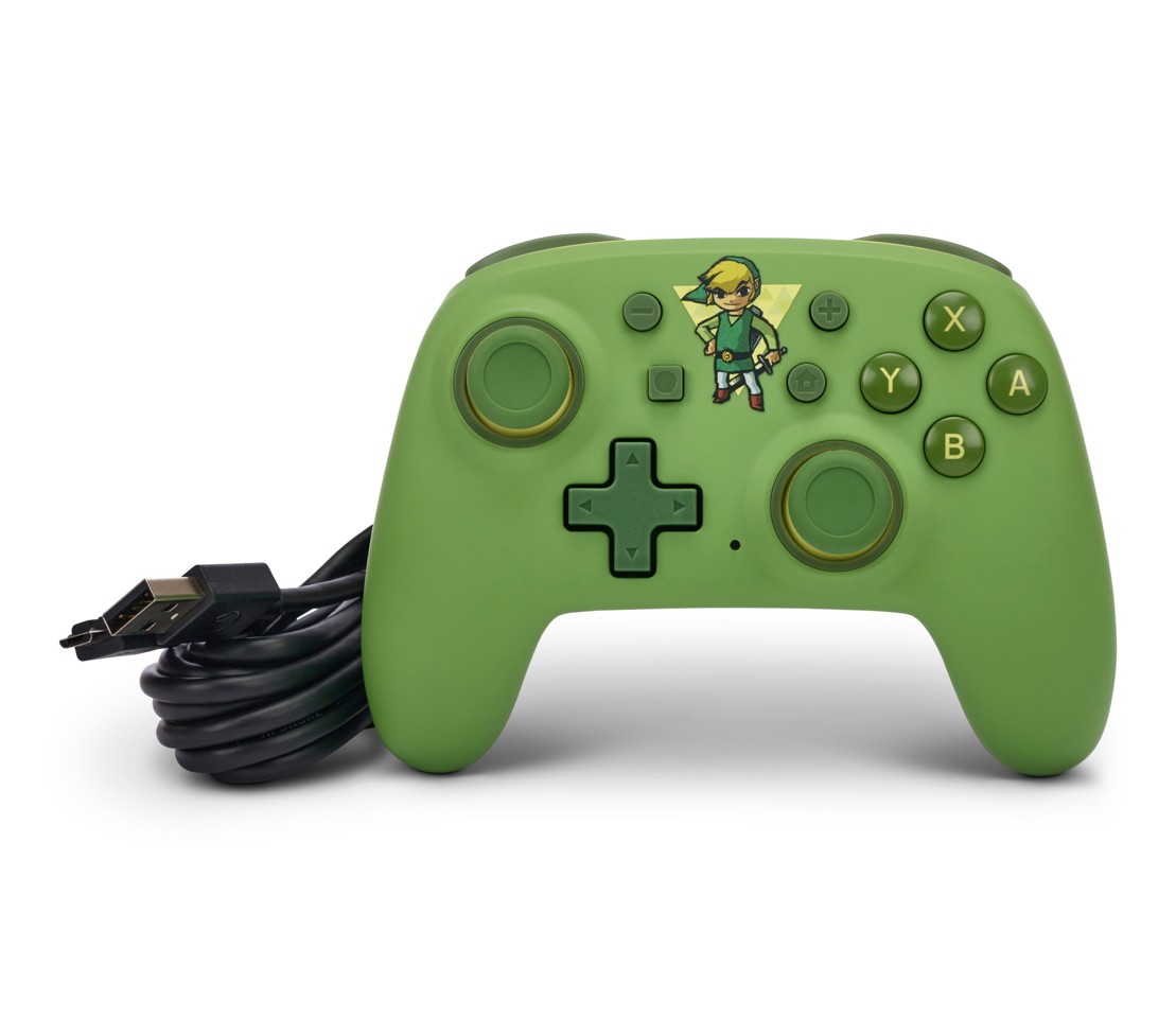 PowerA Nano Wired Switch Controller - Toon Link /Nintendo Switch