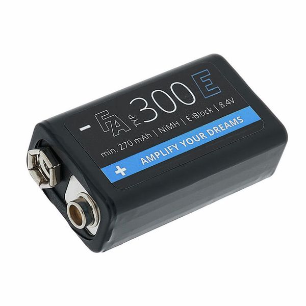 Fischer Amps 9V NIMH Accu - 300mAh