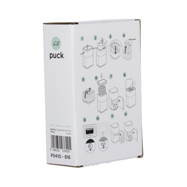 Puck Luieremmer Emma Navulzakken 3-Pack