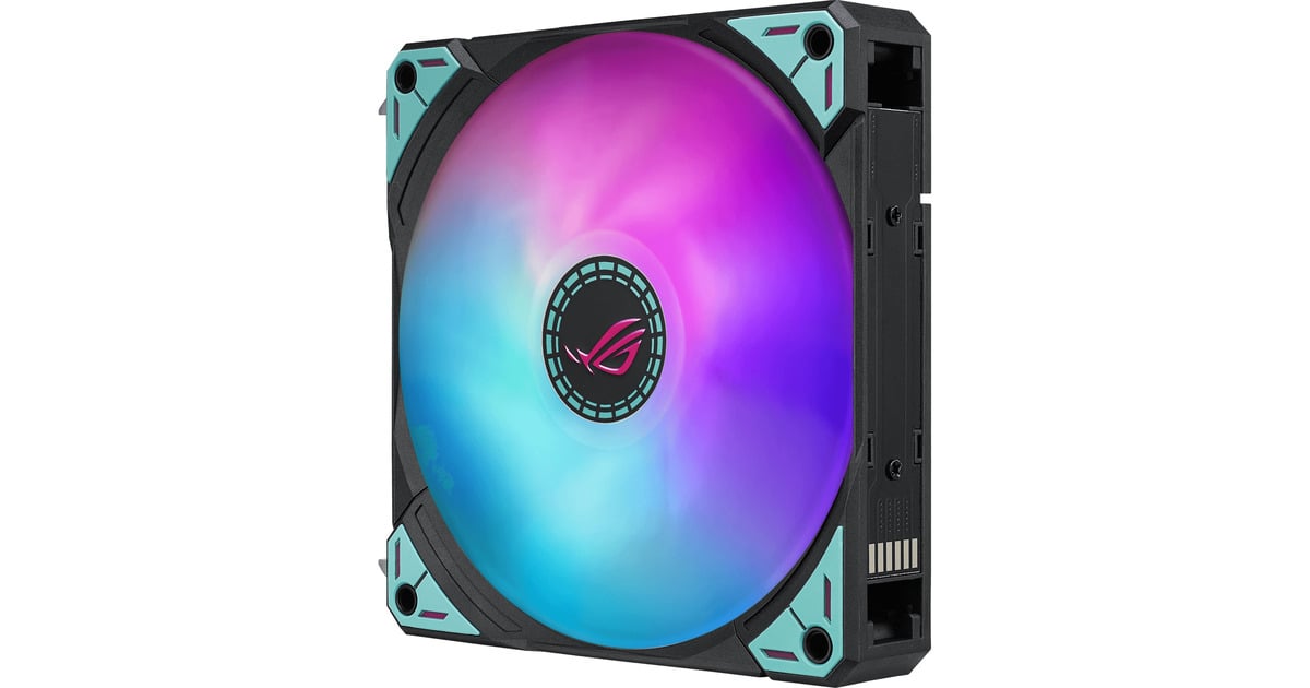 ASUSROG RYUO IV 360 ARGB Hatsune Miku Edition waterkoeling  (Zwart/mint)