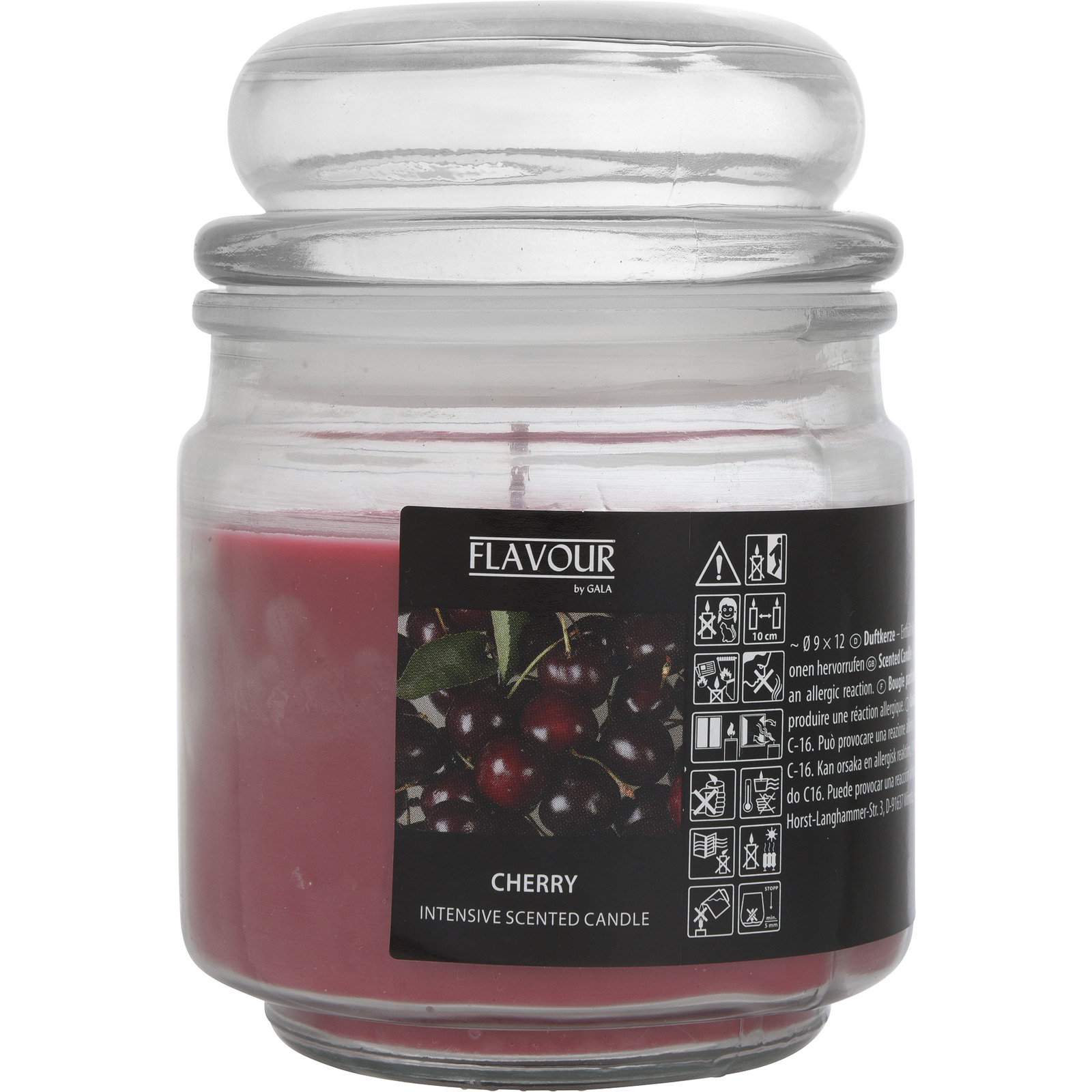 Duftkerze im Glas, Kirsche 250 g