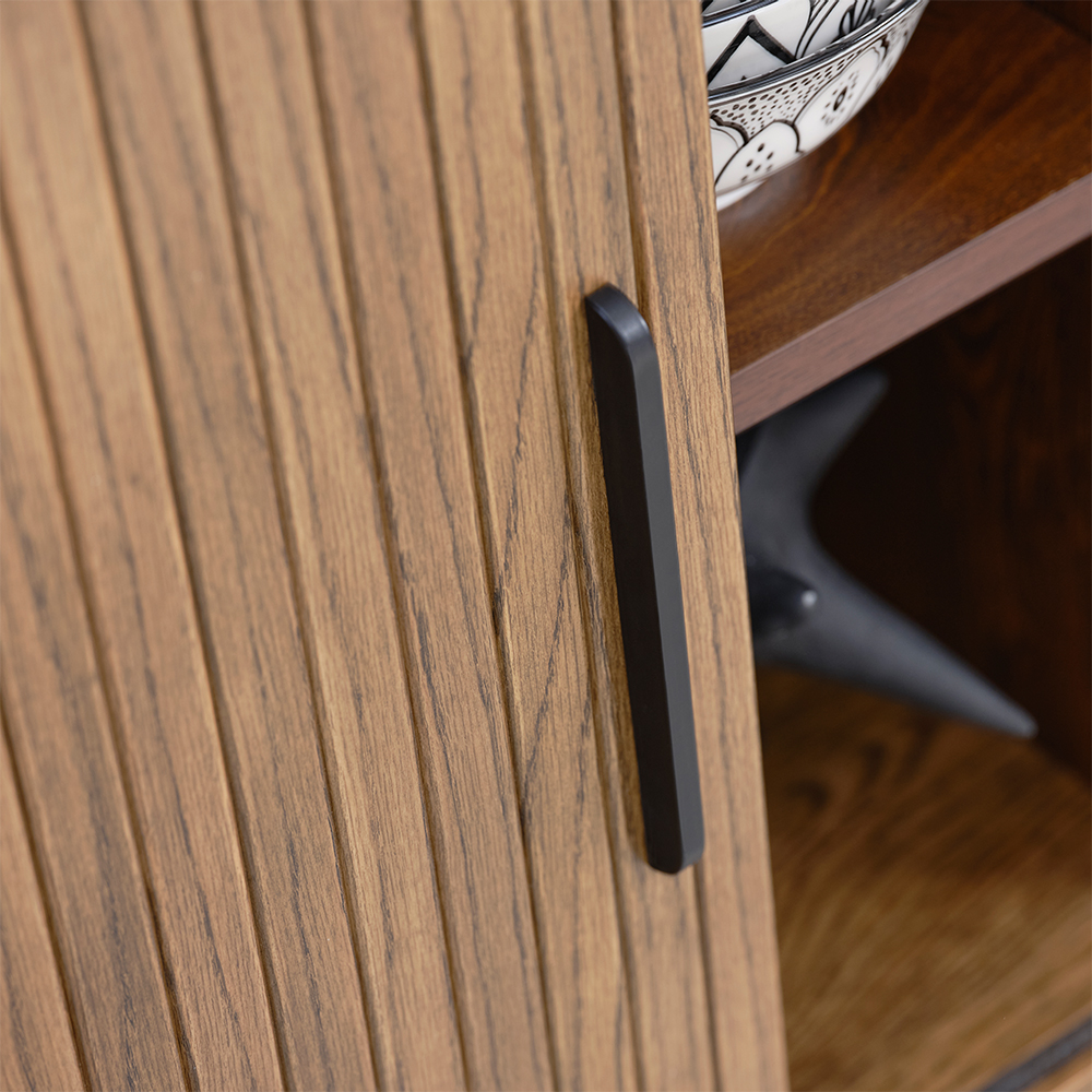 Houten sideboard Lenn Gerookt eiken