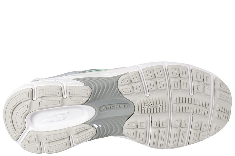 SKECHERS GO RUN ARCH FIT 2.0 JUNIPER SILVER WHITE SLIP-INS