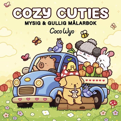 Legind A/S Cozy Cuties Fargeleggingsbok