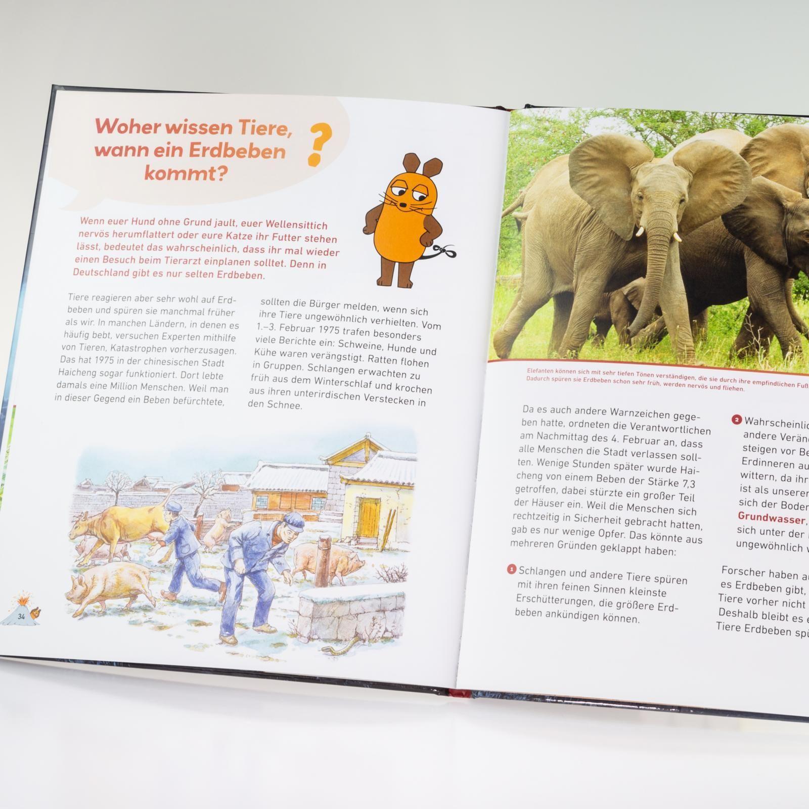 Vulkane und Erdbeben / Frag doch mal ... die Maus! Die Sachbuchreihe Bd.22