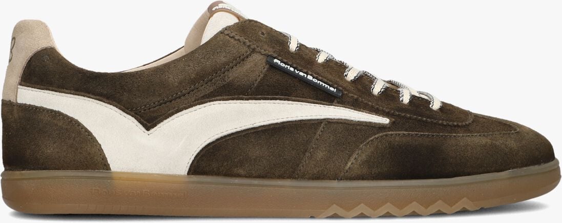 groene floris van bommel lage sneakers sfm-10224 de zaler