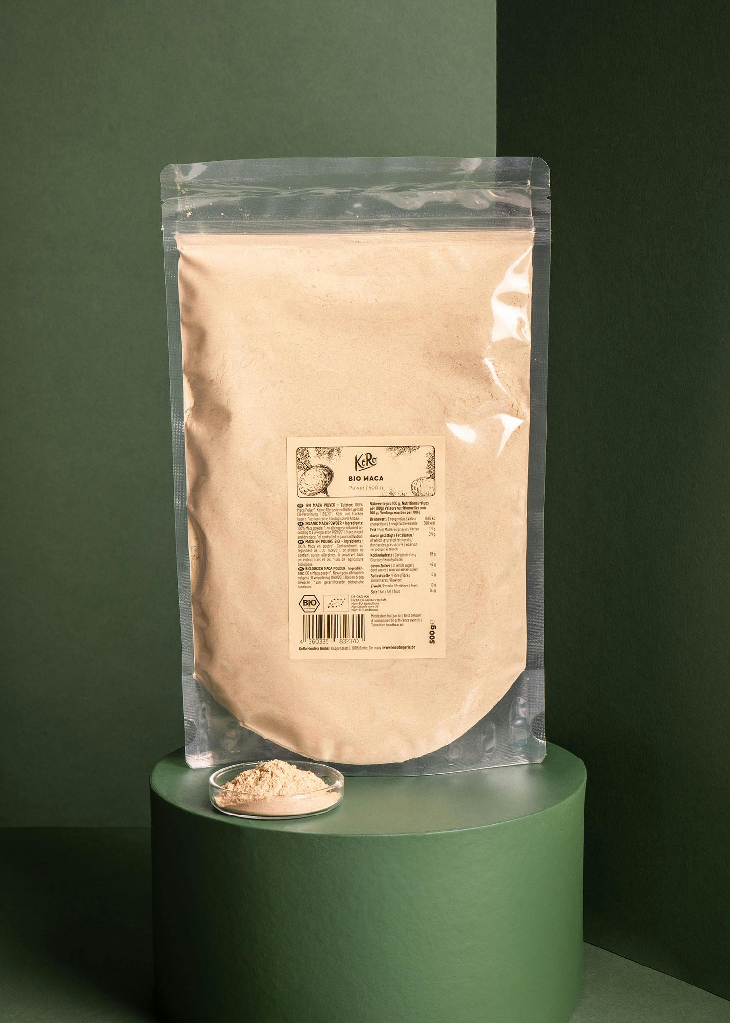 Bio Maca Pulver 500 g