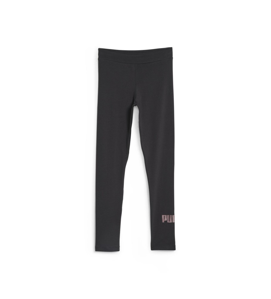 Leggings Puma Essentials+ Logo pretas