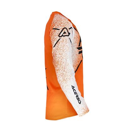 Maillot cross Acerbis MX J-KID FIVE - Orange / Blanc