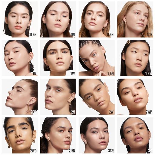 Dior Forever Skin Glow 24H Hydrating Radiant Foundation, 00,5N