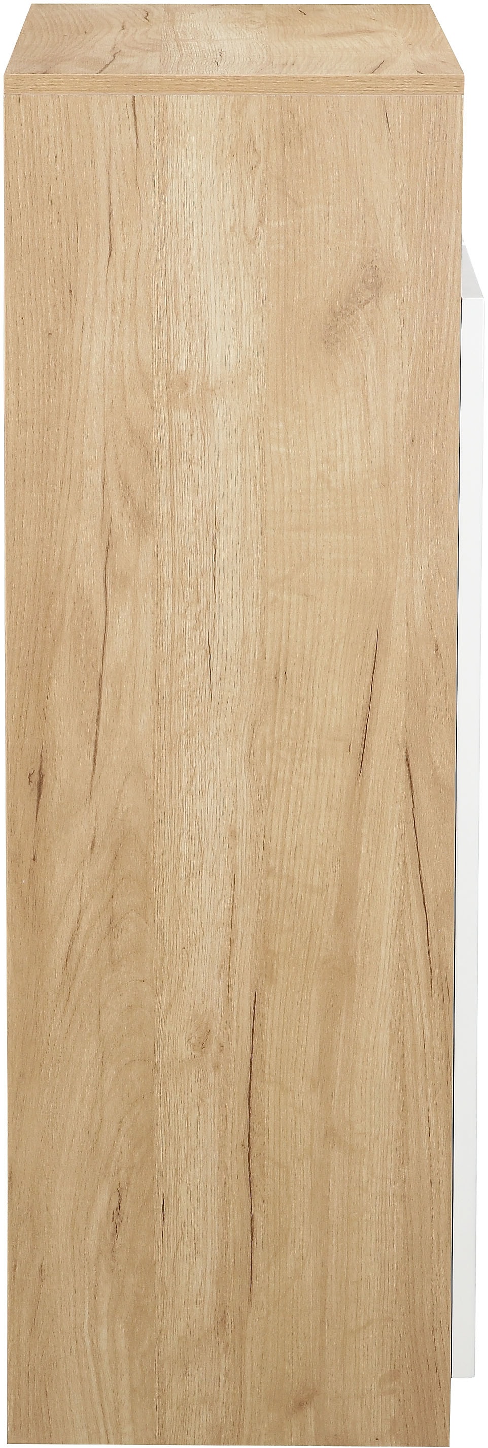 andas Aktenschrank »Lund« mit Griffmulden & Hochglanzfronten, Aktenordnerhöhe, Breite 70 cm
