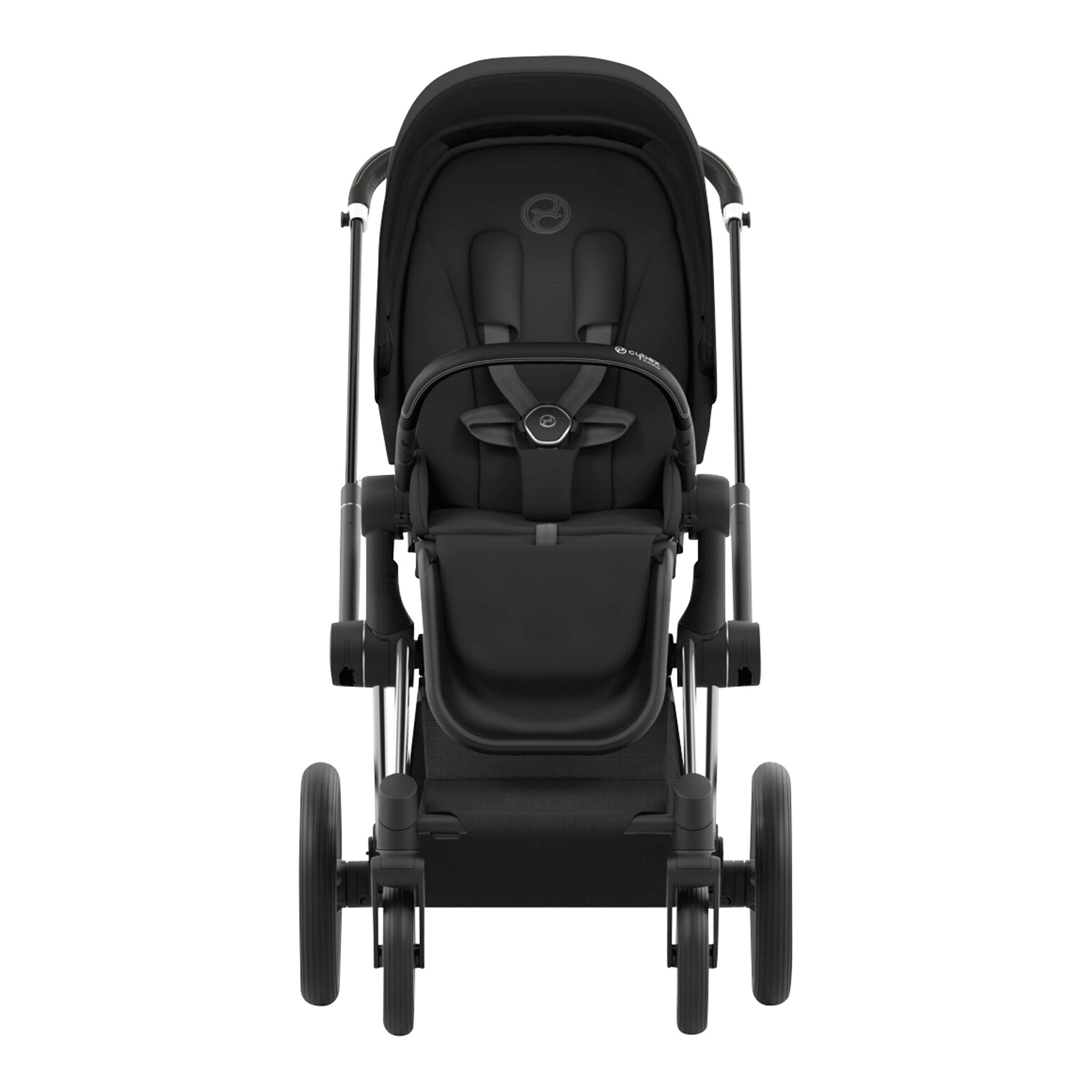 Cybex - PLATINUM Kombikinderwagen PRIAM Comfort Bundle chrome black / sepia black