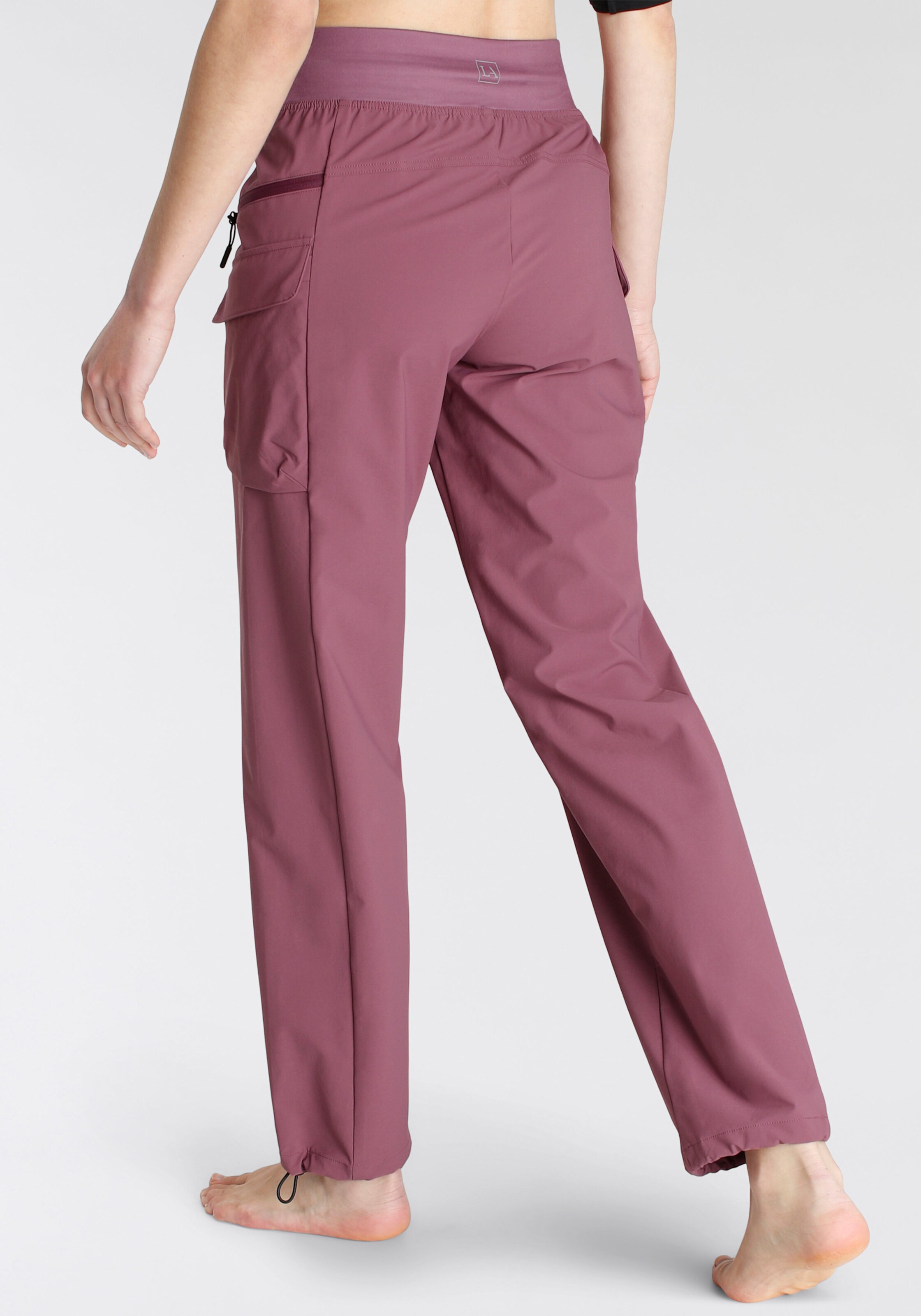 LASCANA ACTIVE Trekkinghose in mauve