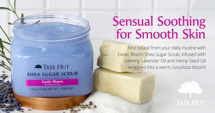 Tree Hut Shea Sugar Scrub Exotic Bloom 510g