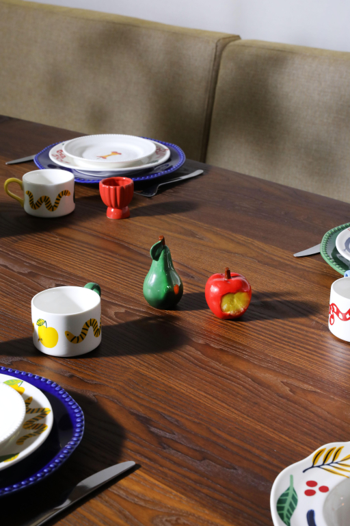 &klevering Apple pear peper- en zoutstel
