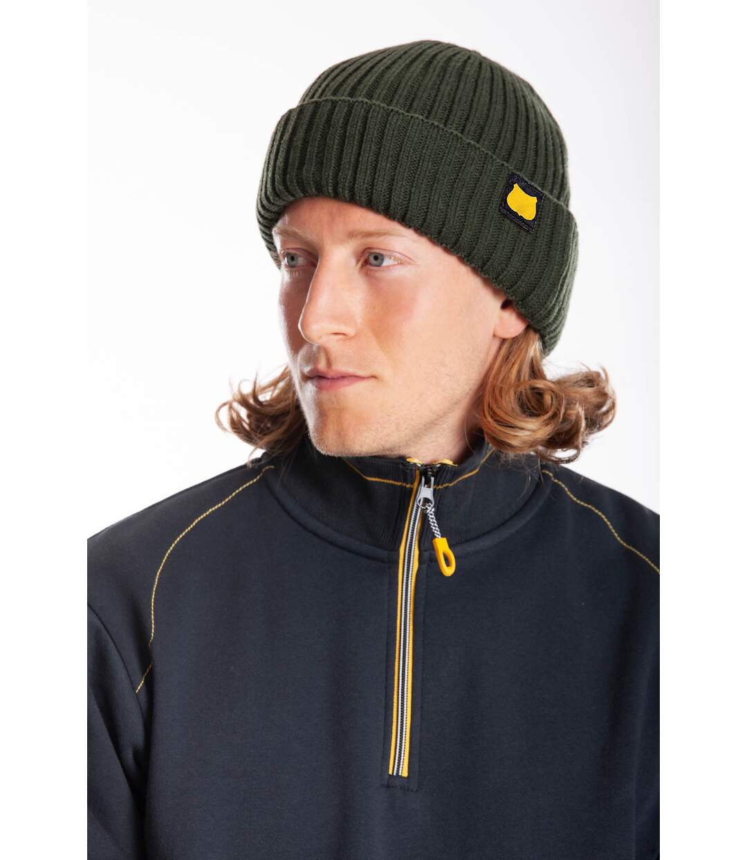 Bonnet à revers CADET NOIR