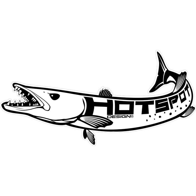 Autocollant Hot Spot Design Barracuda