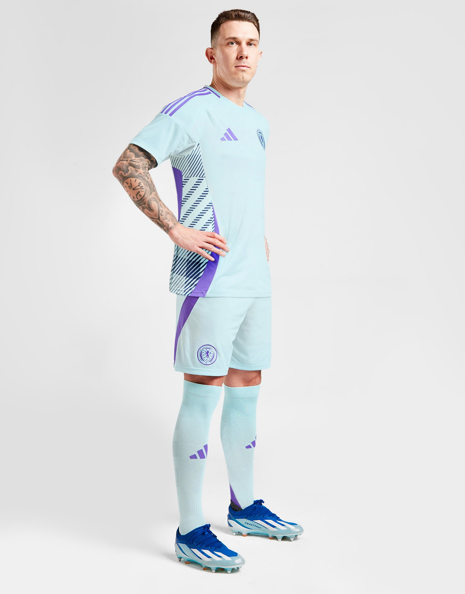 adidas Short Ecosse 2024 Match Extérieur Homme