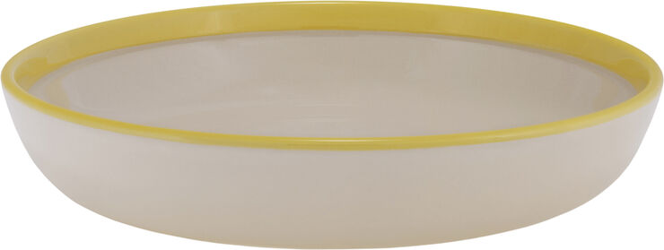 Iittala Play skål/tallerken 22cm beige-gul Beige