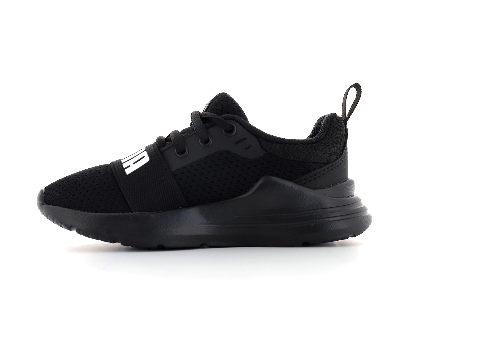 Puma-374216 Matières combinées Noir