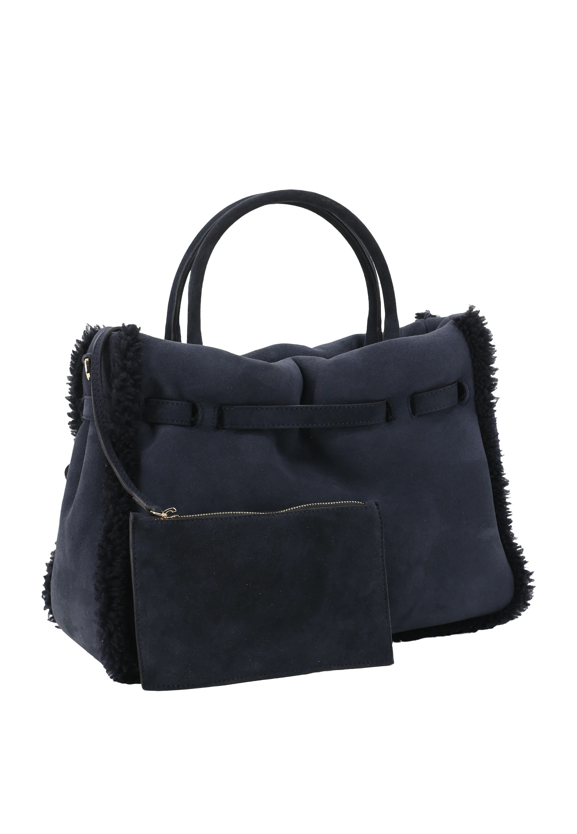handbag JILL Leather Shearling Reversible Standard