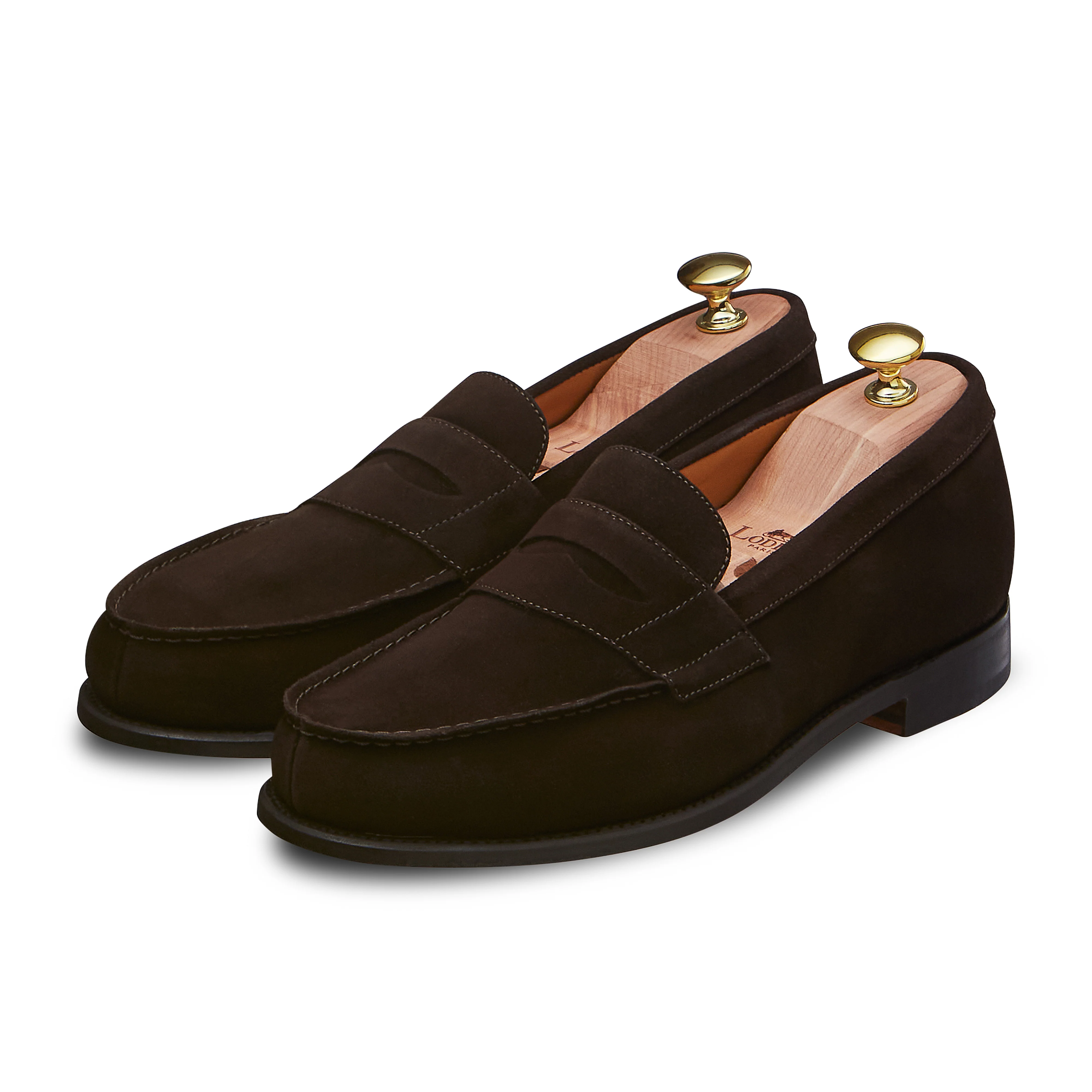 Mocassin Sulky 300 veau velours marron