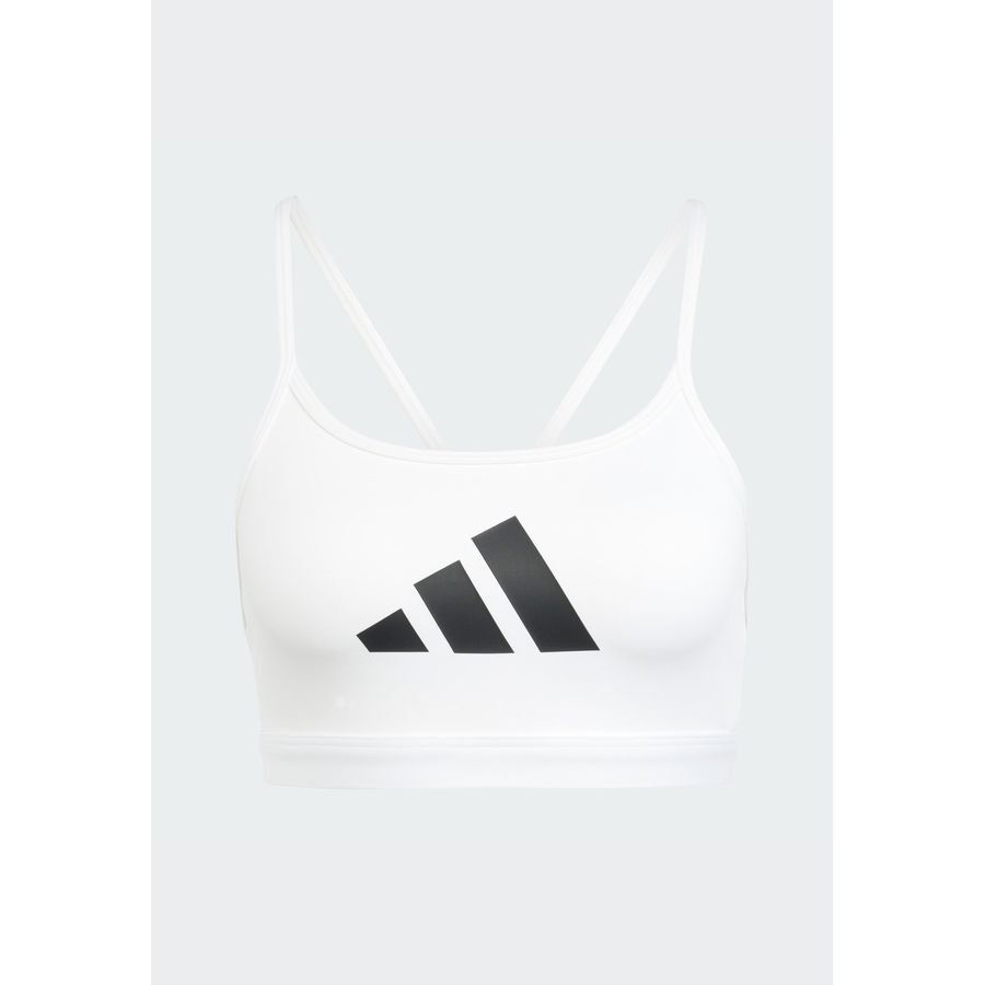 Adidas Aeroreact Big Logo Graphic Bra