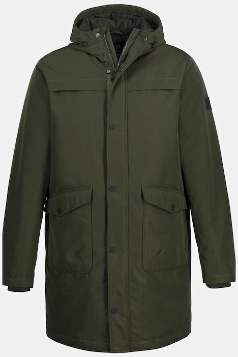 Parka, Kapuze, viele Taschen
