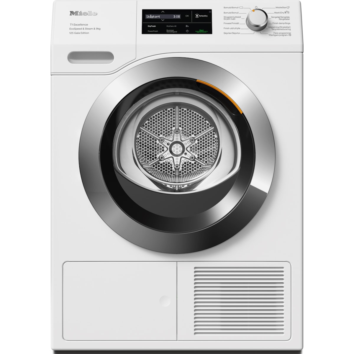 Miele Tørketrommel TEL695WP 125 Gala Edition (Lotushvit)