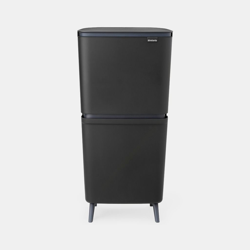 SortUp Recycle Prullenbak Hi, 10 10 25 liter - Dark Grey